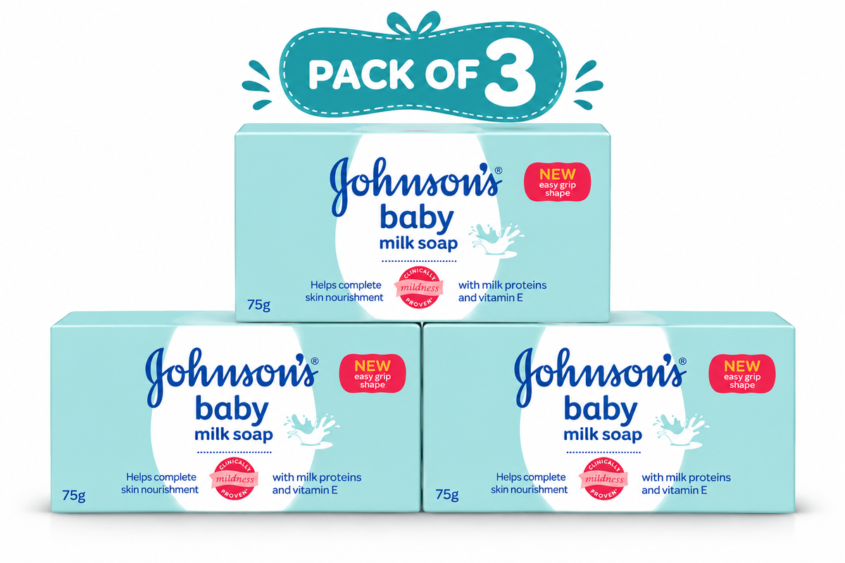Johnson's Baby Milk Soap: 75 g
