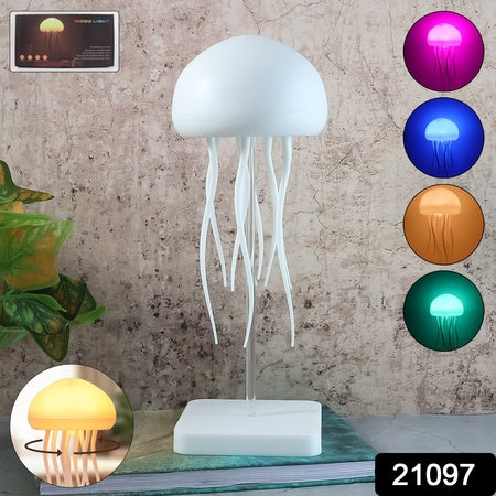 Jellyfish Shape Led Mood Light Lamp (1 Pc)
