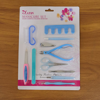 11 In 1 Manicure Pedicure Nail Care Kit Set