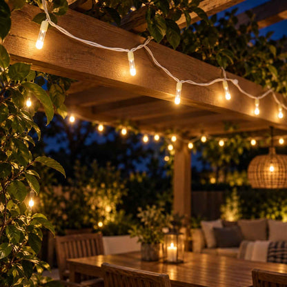 Warm White Decorative Led String Light With Two Pin Plug (1 Pc Approx. 10 Mtr)