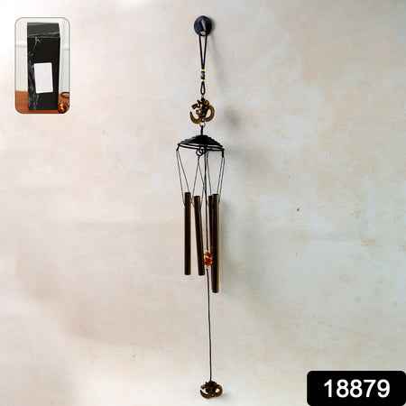 Metal Wind Chime With Om Symbol (1 Pc)