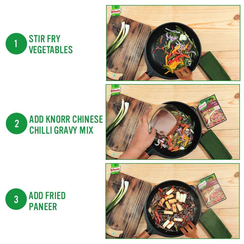 Knorr Chinese Chilli Gravy Mix, Serves 4, 51gm