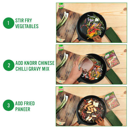 Knorr Chinese Chilli Gravy Mix, Serves 4, 51gm