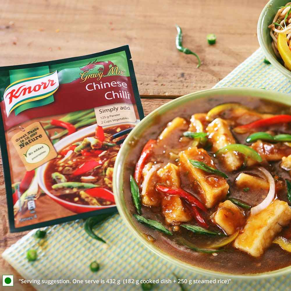 Knorr Chinese Chilli Gravy Mix, Serves 4, 51gm
