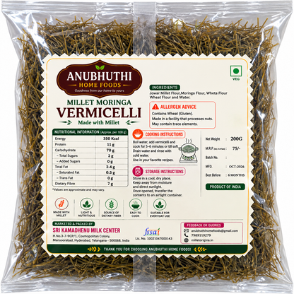 Millet Moringa vermicelli 200g(Pack of 2)
