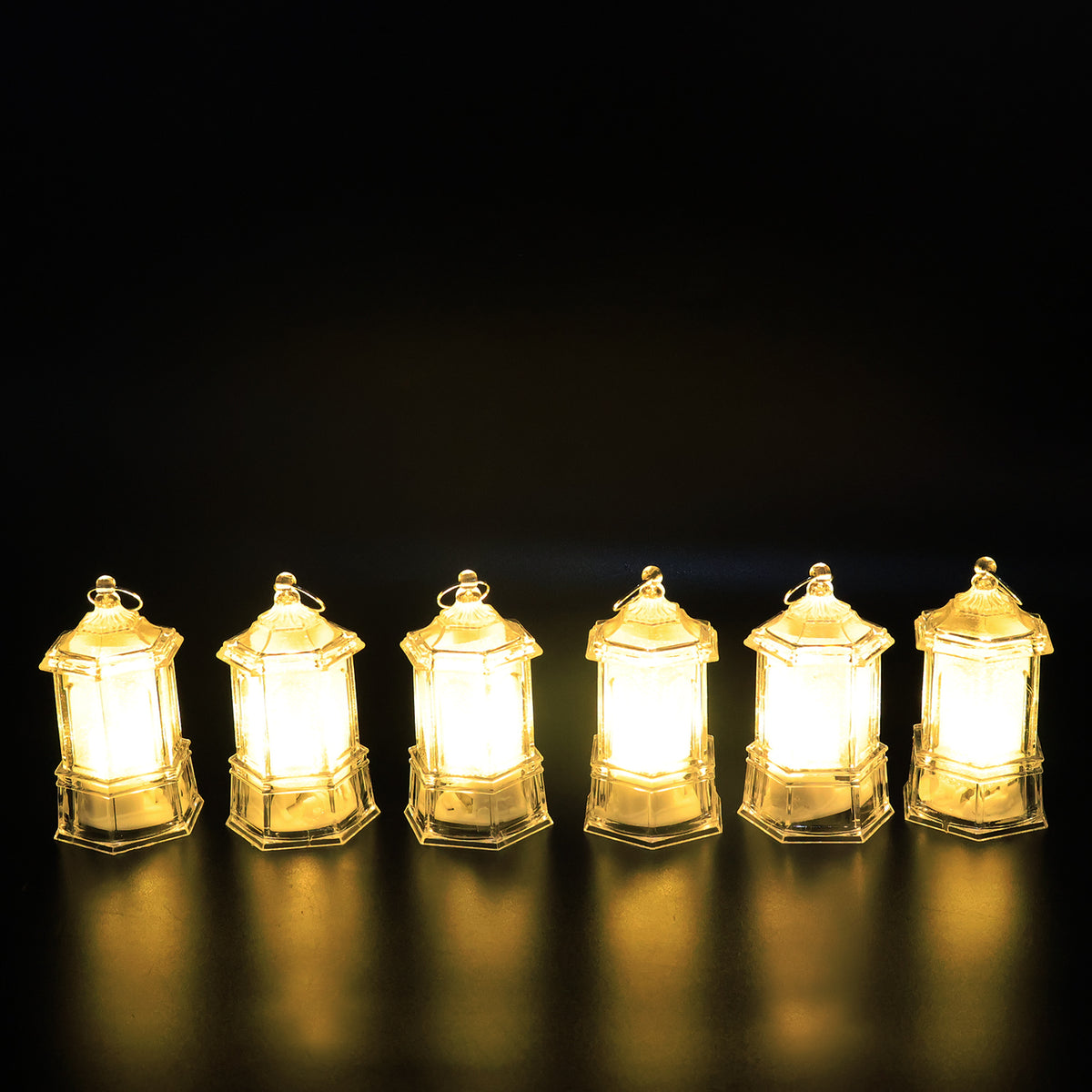 Set Of 24 Led Decorative Lantern Lights  Candle