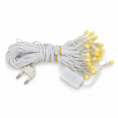 Warm White Decorative Led String Light With Two Pin Plug (1 Pc Approx. 10 Mtr)