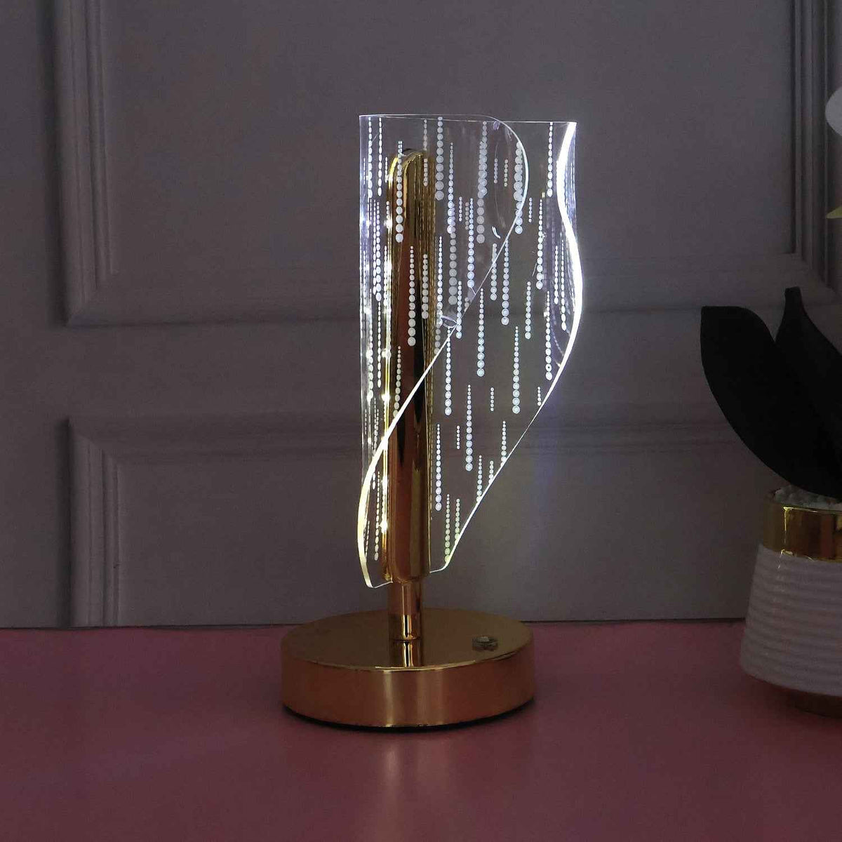 Modern Crystal Led Table Lamp (1 Pc)