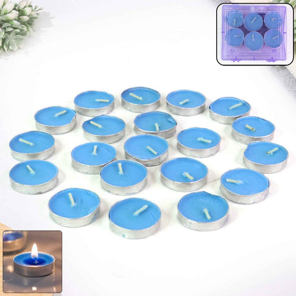 Multicolor Tea Light Candles - (20 Pc)
