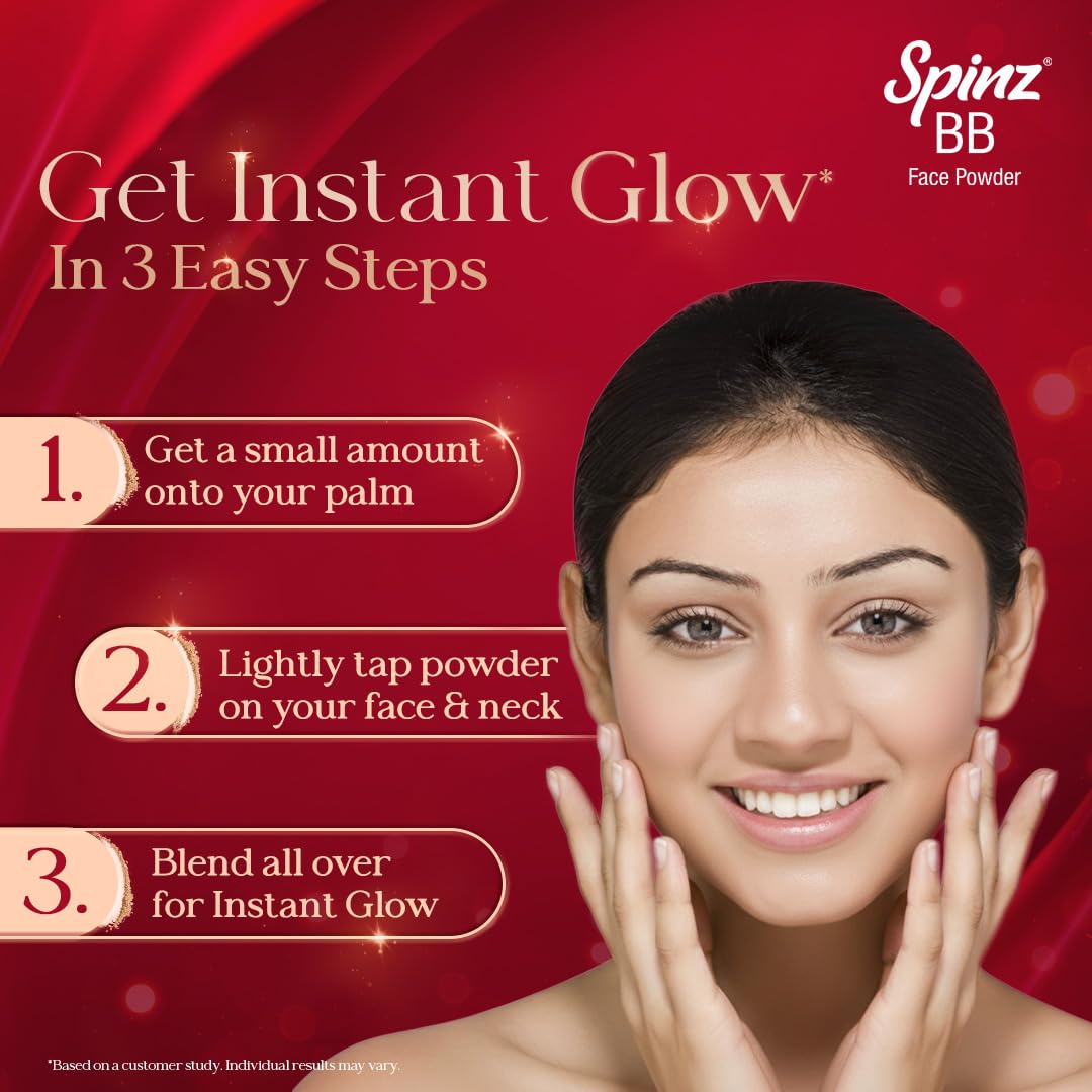 Spinz BB Brightening & Beauty Face Talc for Instant Brightness 70 gm