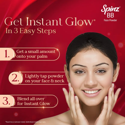 Spinz BB Brightening & Beauty Face Talc for Instant Brightness 70 gm