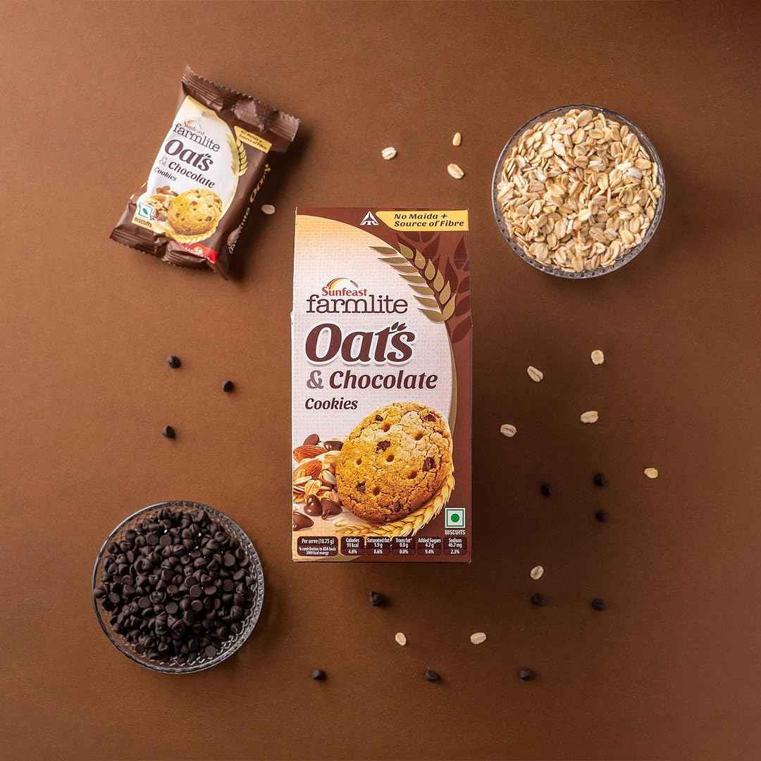 Sunfeast Farmlite Oats with Chocolate, 150grams