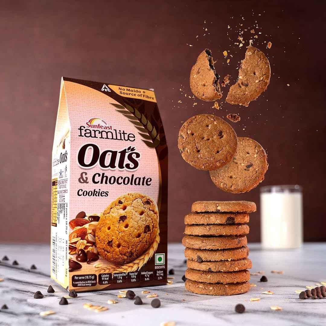 Sunfeast Farmlite Oats with Chocolate, 150grams