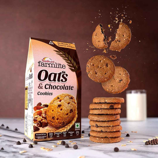 Sunfeast Farmlite Oats with Chocolate, 150grams