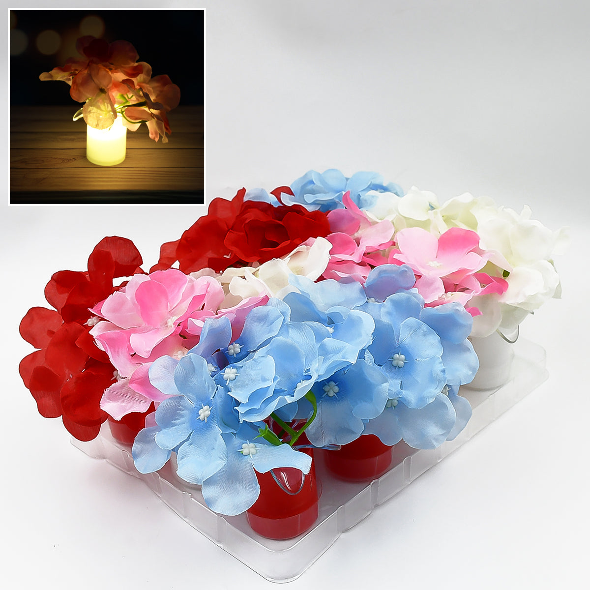 Led Mood Lights Bedroom Interior Decor Lighting (12 Pcs Set)