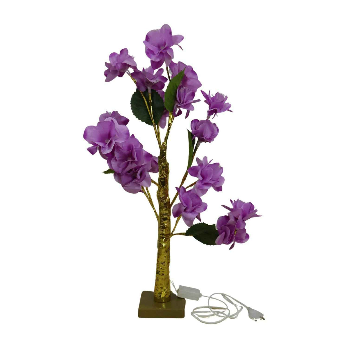 Artificial Flower Led Decorative Lamp For Home Bedroom And Event Decor (1 Pc)
