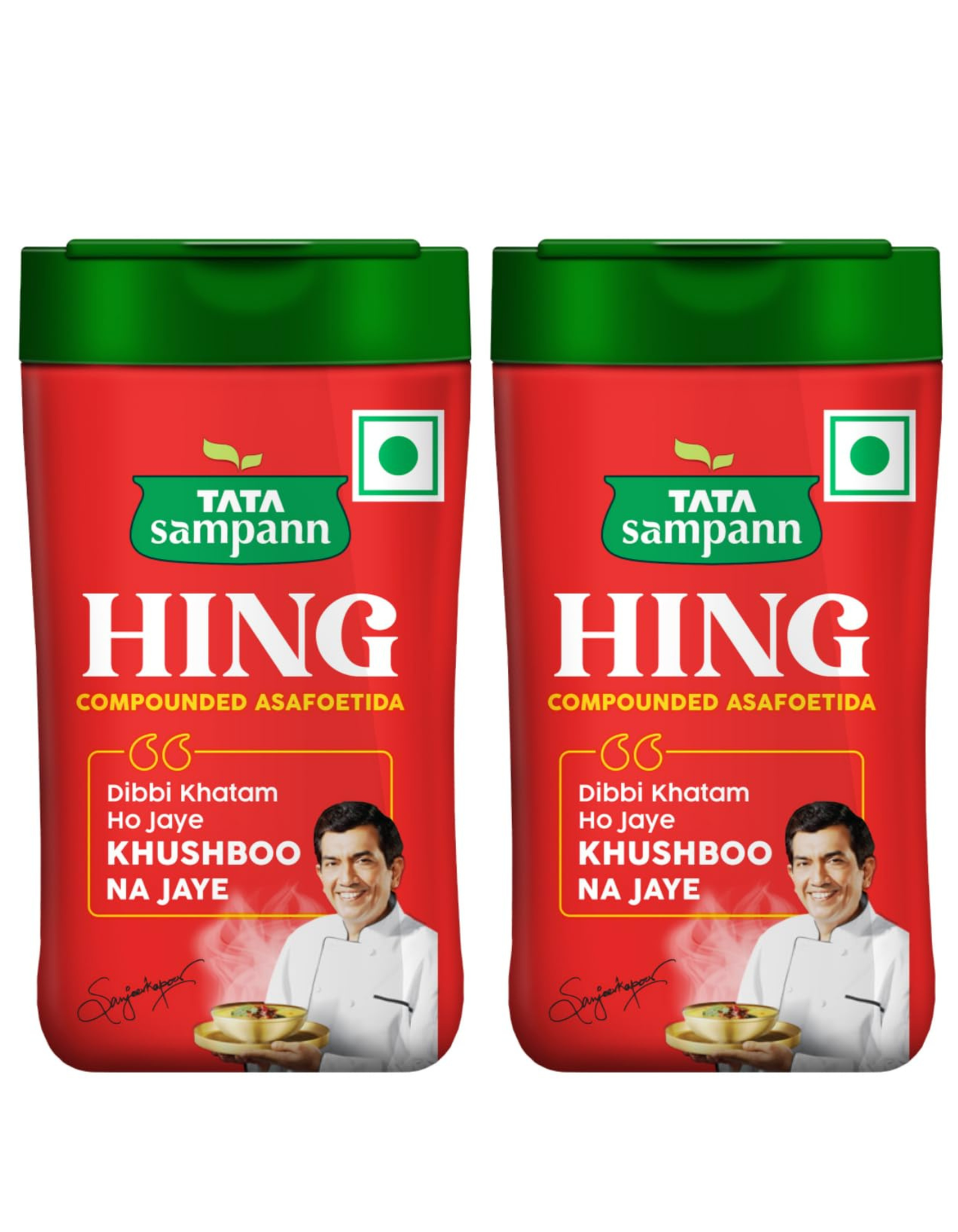 Tata Sampann Hing, Compounded Asafoetida (Bandhani Hing), 50g (Pack of 2)