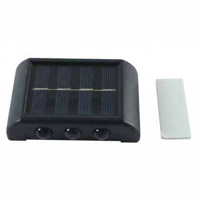 Solar Powered Sensor Led Wall Light For Garden Fence And Outdoor Use (1 Piece)
