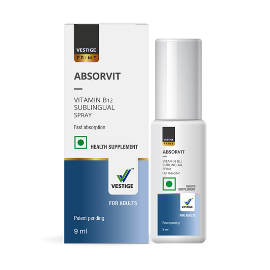 Vestige Prime Absorvit Vitamin B12 Sublingual Spray 09ml