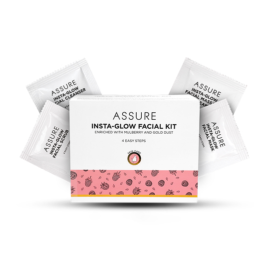 Assure Insta Glow Facial Kit (Pack of 5 kits)