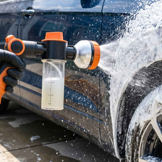 Adjustable Hose Spray Nozzle  Multi-pattern Water Gun For Car  Garden