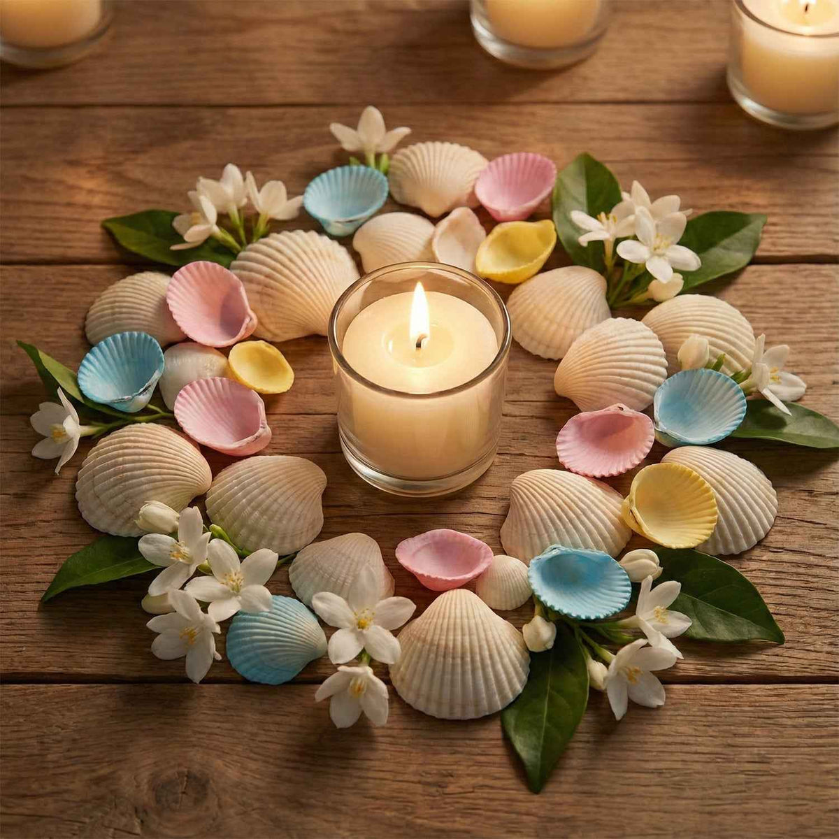 Decorative Seashells Set  (1 Set)