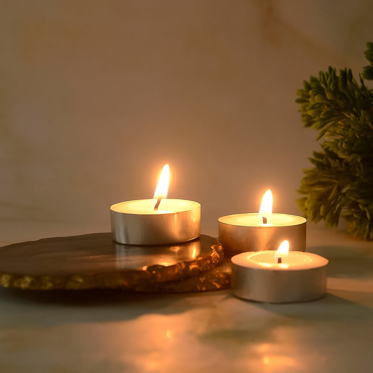 Tealight Candles Set Smokeless Candles (50 Pcs Set)