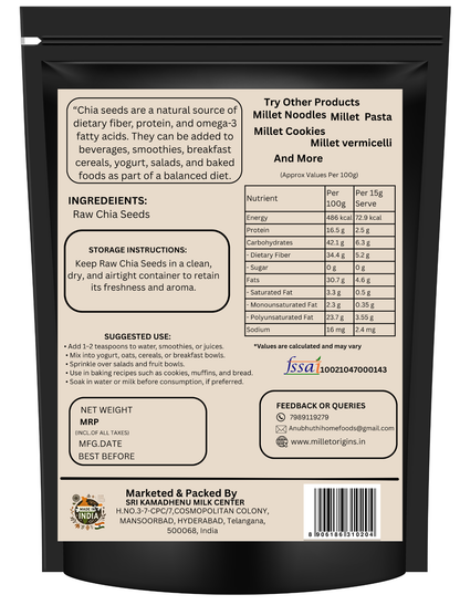 Black Chia Seeds 250g Premium Quality