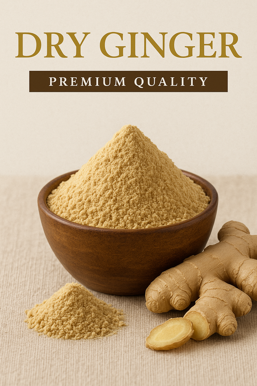 Dry Ginger powder 200g ( No added colours, No preservatives, and  No artificial flavours )