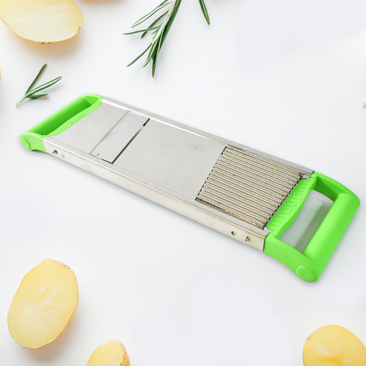 Apex Stainless Steel Vegetable Slicer (2-in-1)