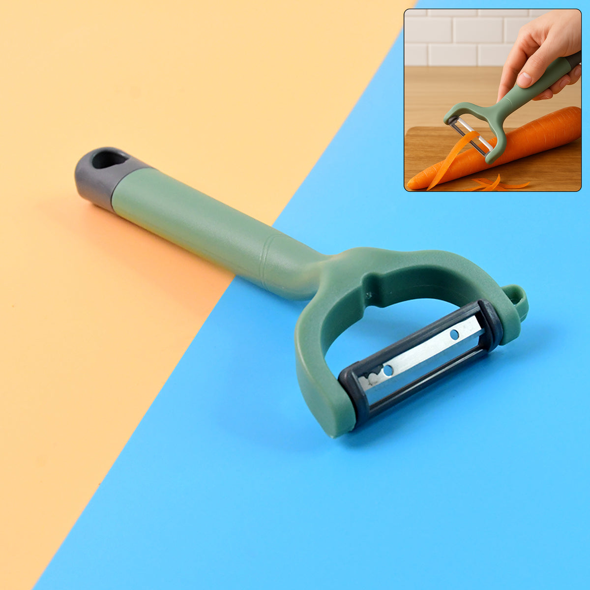 Apex Premium Ergonomic Vegetable Fruit Peeler (1 Pc)