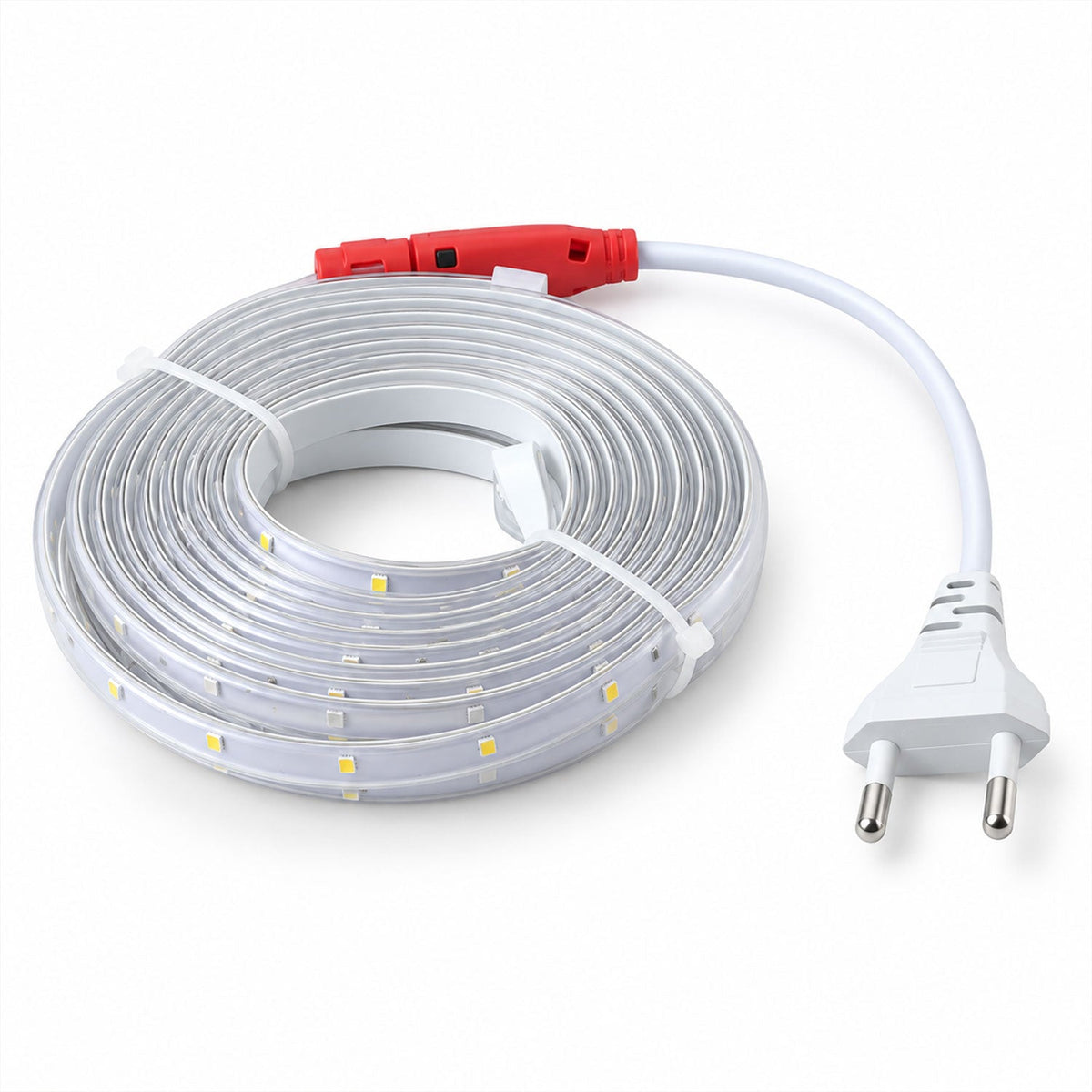 Rgb Decorative Led Running Rope Light With Inline Controller For Home Room Decor