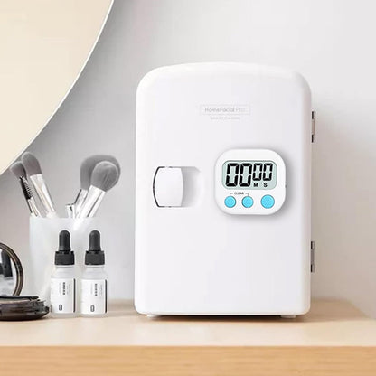 Digital Kitchen Timer With Large Lcd Screen Loud Alarm And Magnetic Back (1 Pc)