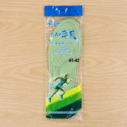 Soft Foam Shoe Insoles With Textured Surface For Daily Wear (1 Pair Size 41-42)