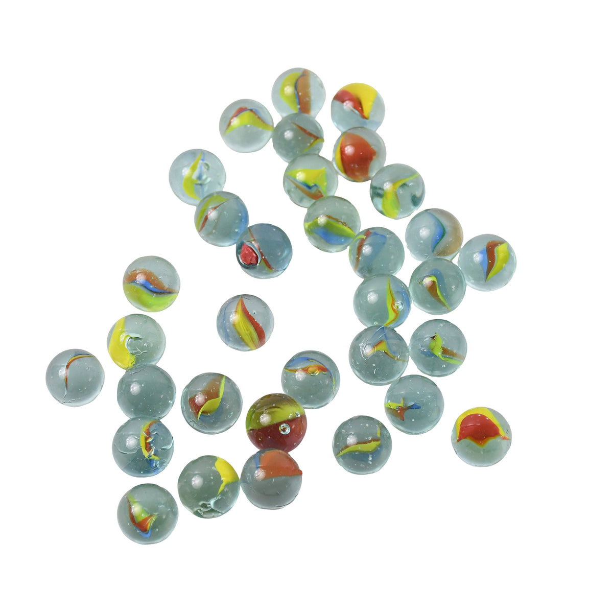 Glass Marbles For Kids Approx 35 (35 In 1)