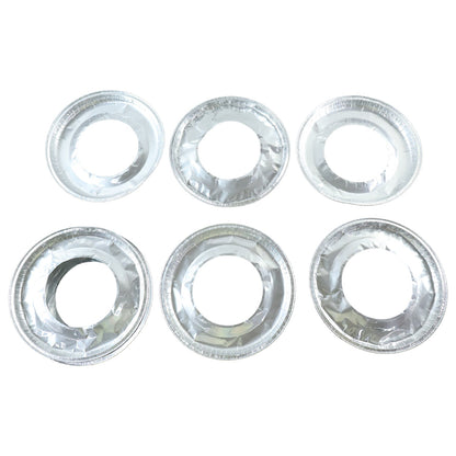 Plastic Gas Stove Burner Cover Liners For Kitchen Cleaning And Hygiene (10 Pc)