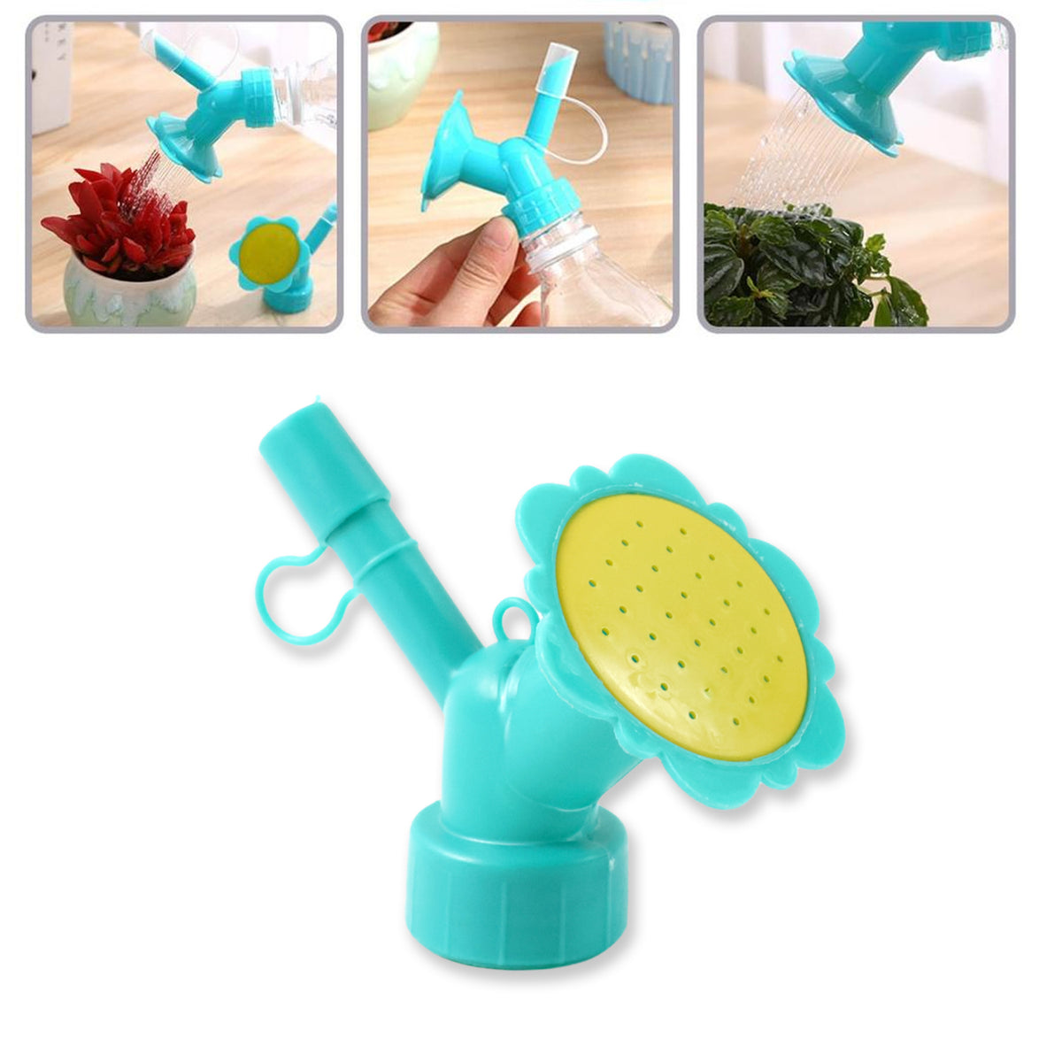 Universal Plastic Water Bottle Sprinkler Head Nozzle (1 Pc)