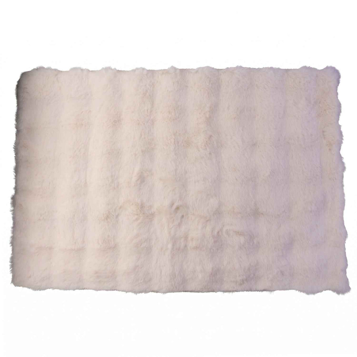 Anti Slip Soft Fluffy Faux Fur Carpet Mat 92 X 56 Cm For Living Room (1 Pc)