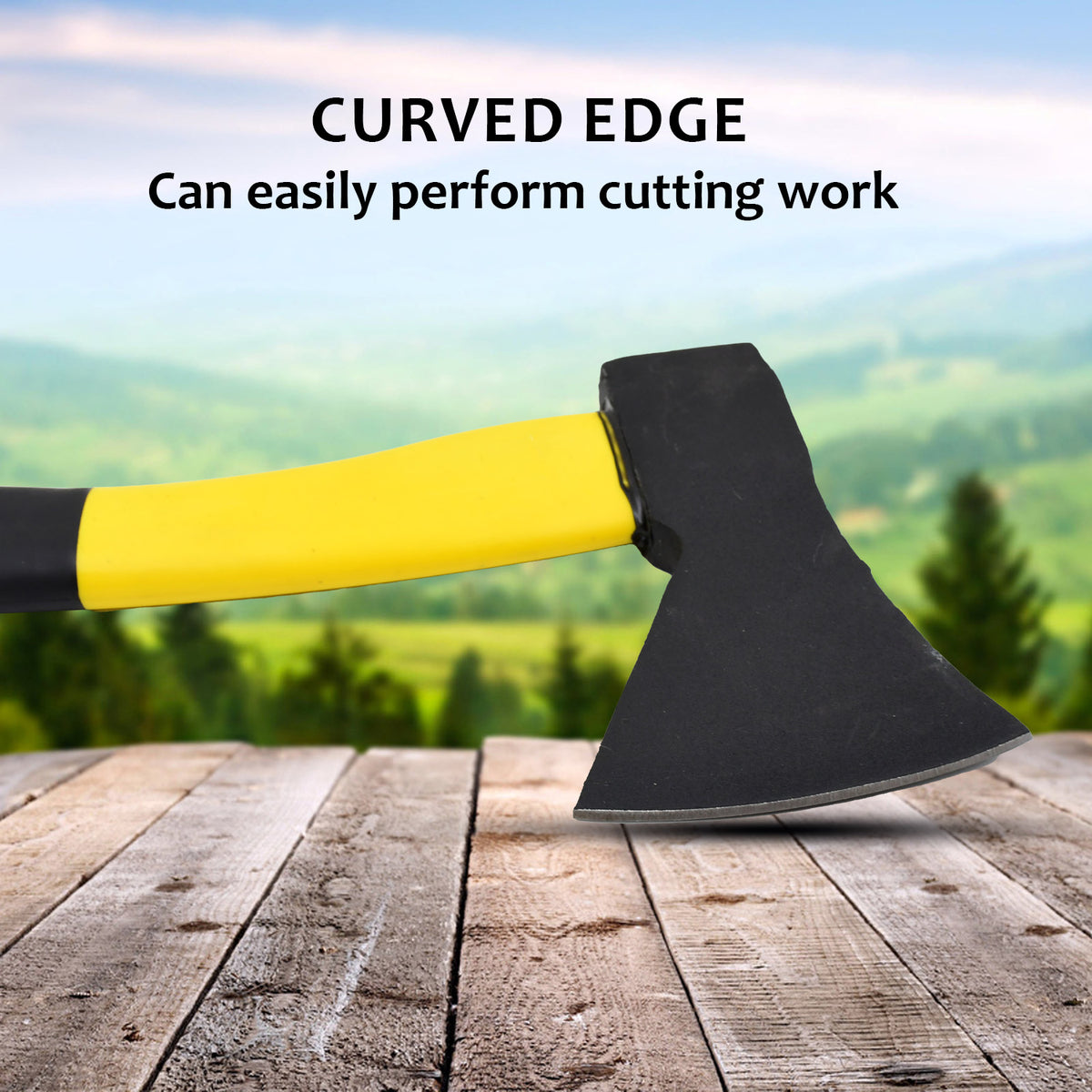 Gardening Tools Hatchet Axe Pick Axe (850 To 900 Gm)