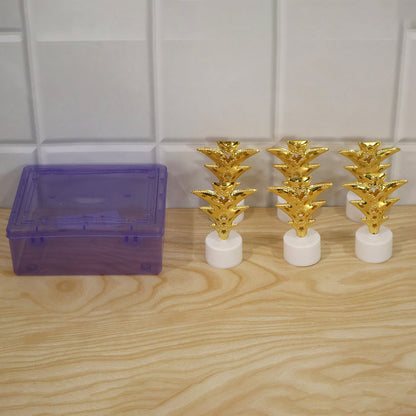Golden Tree Flameless Led Tealight Candles For Festive Home Decor (6 Pc Set)