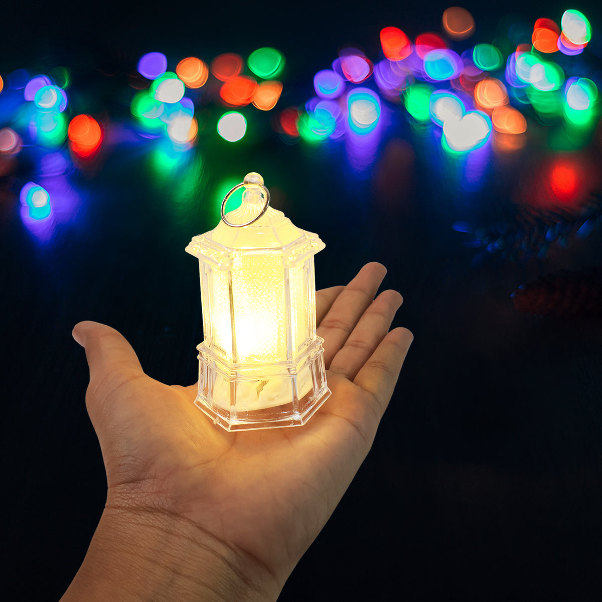 Set Of 24 Led Decorative Lantern Lights  Candle
