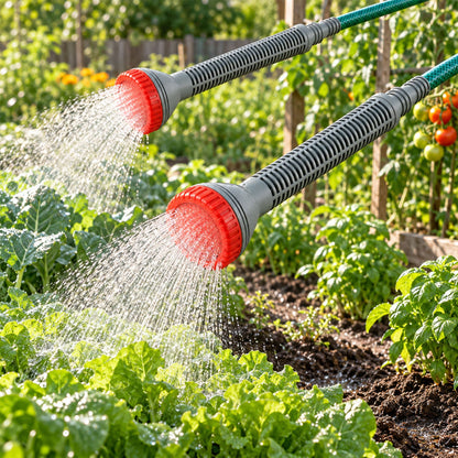 Garden Hose Water Spray Nozzles For Gentle Plant And Flower Watering (2 Pc Set)