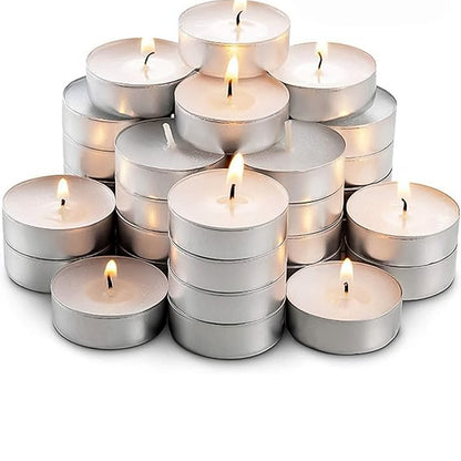 Tealight Candles Set Smokeless Candles (50 Pcs Set)