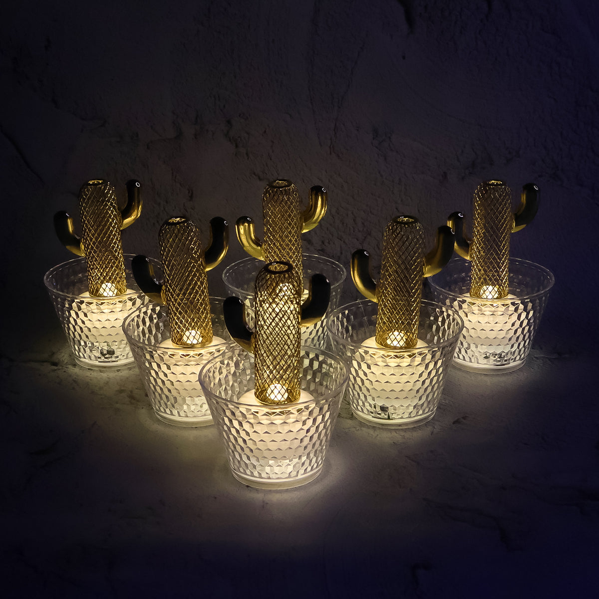 Led Flameless Decorative Candles (6 Pc)
