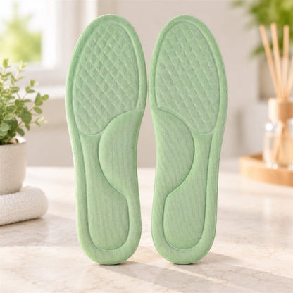 Soft Foam Shoe Insoles With Textured Surface For Daily Wear (1 Pair Size 41-42)